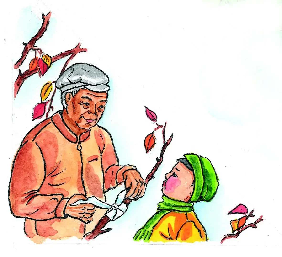 Семейные традиции раскраска