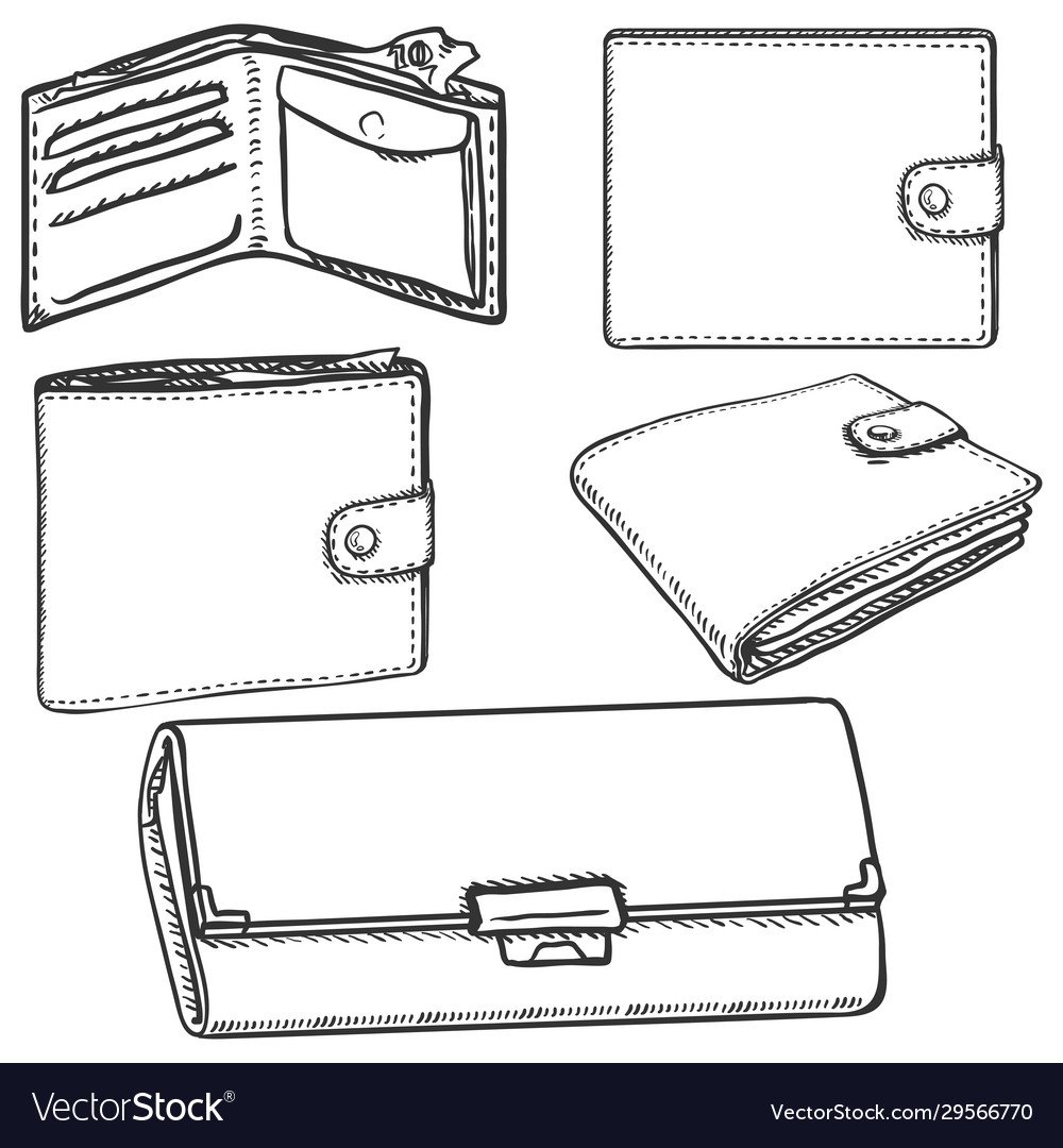 Кошелек для раскрашивания