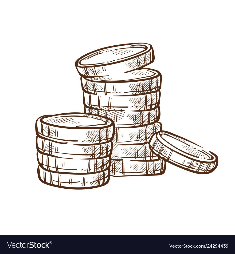 Монета набросок