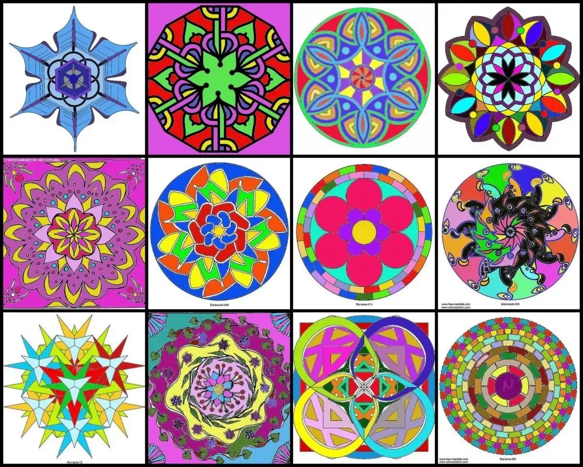 Орнамент в круге