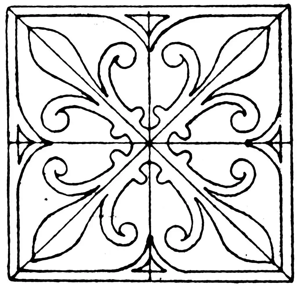 Орнамент в квадрате