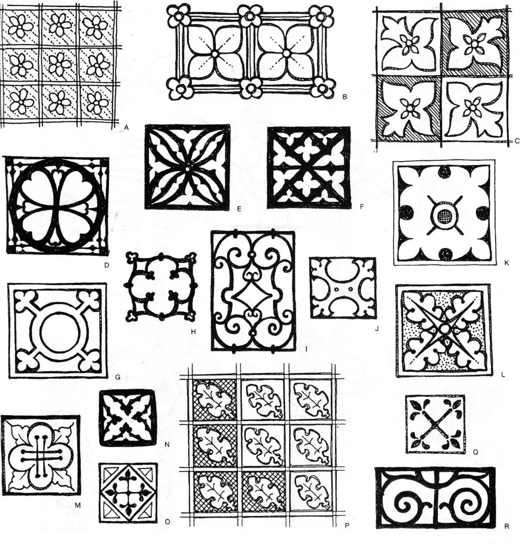 Орнамент в квадрате