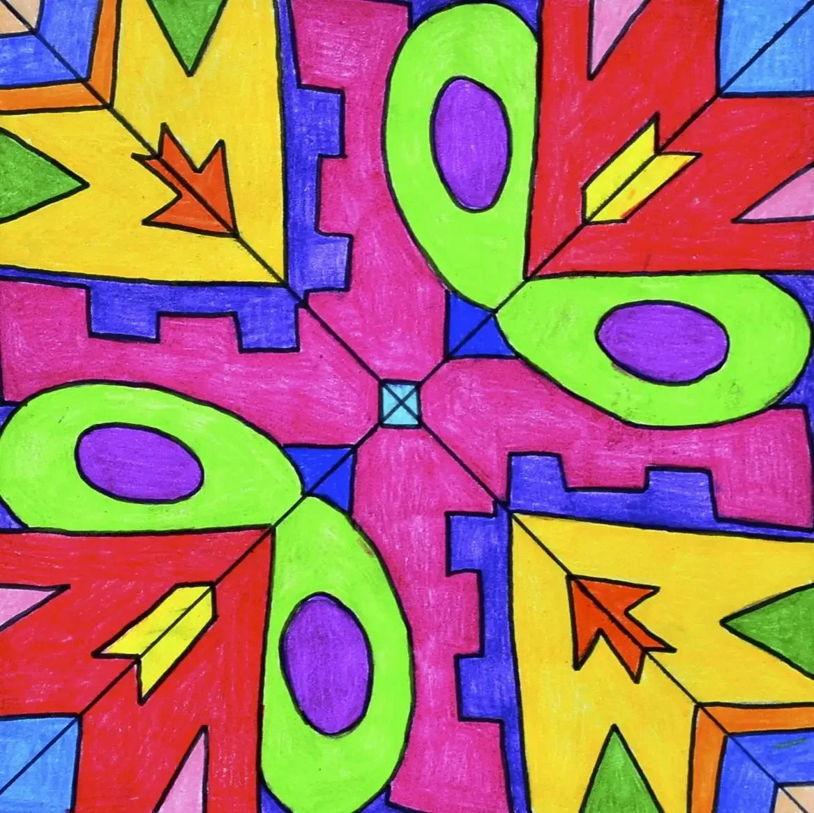 Симметрия в изобразительном искусстве