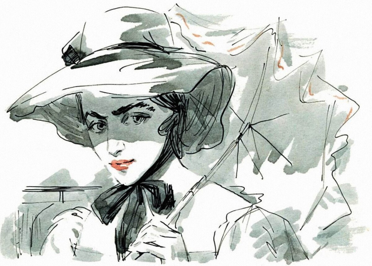 Ася Тургенев портрет