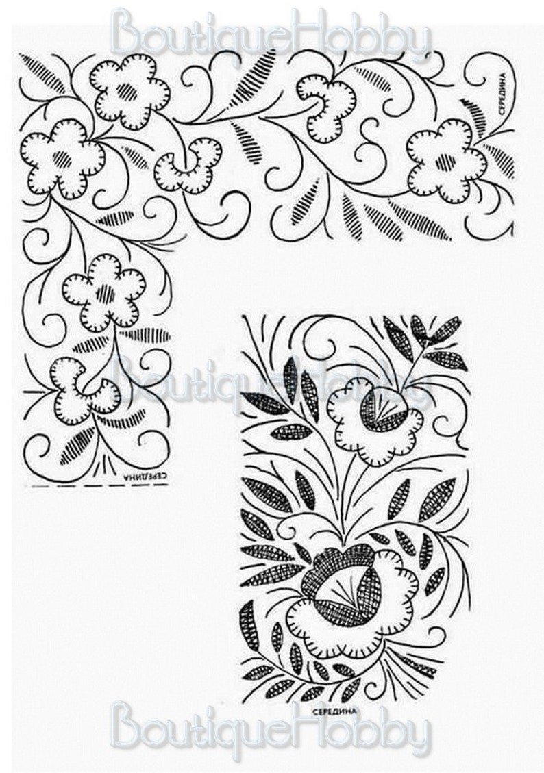 Татарский орнамент раскраска