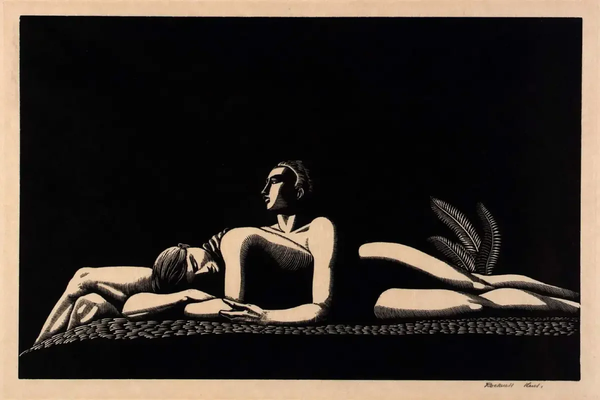 Рокуэлл Кент литографии