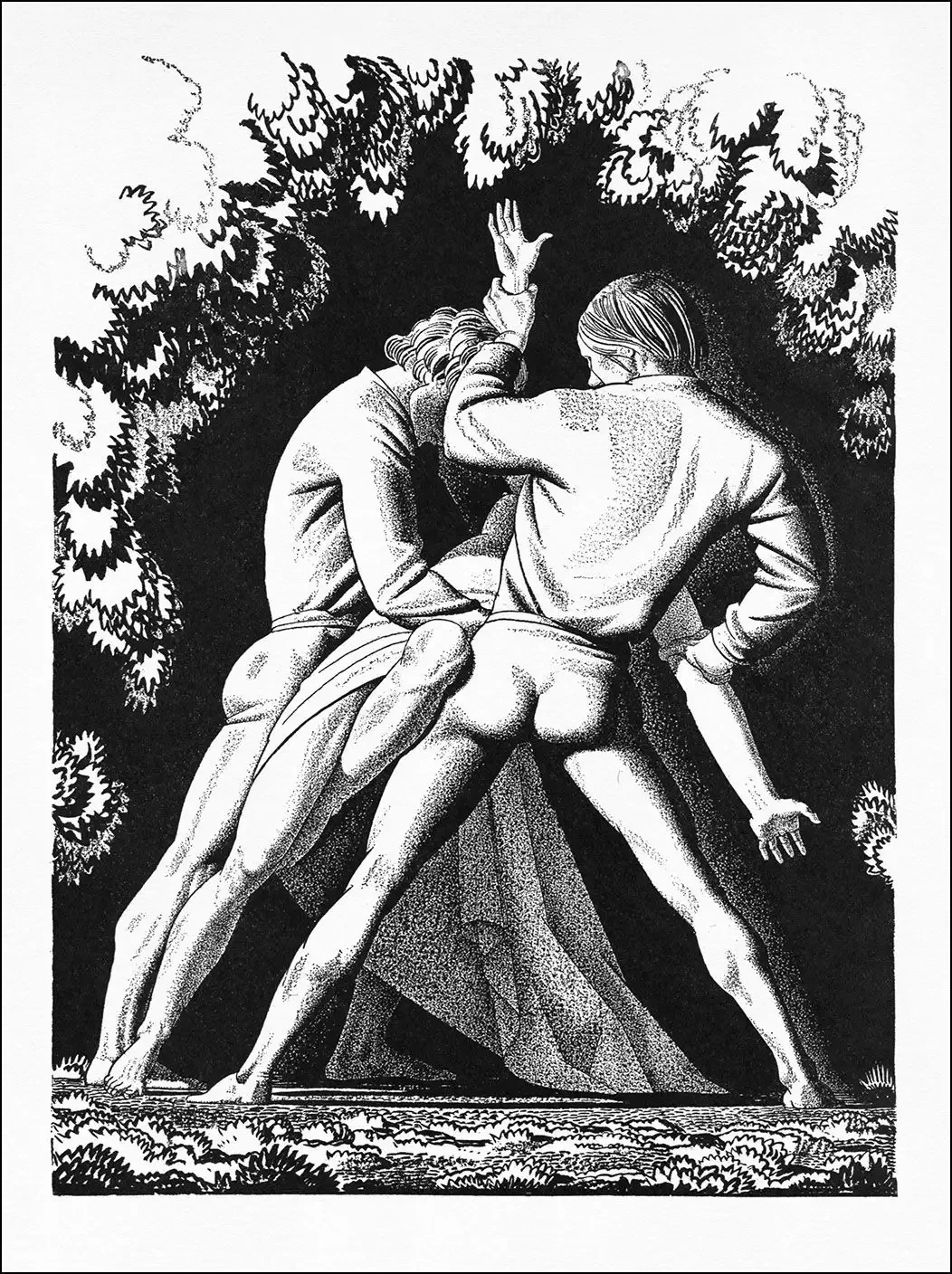 Декамерон иллюстрации Рокуэлла Кента