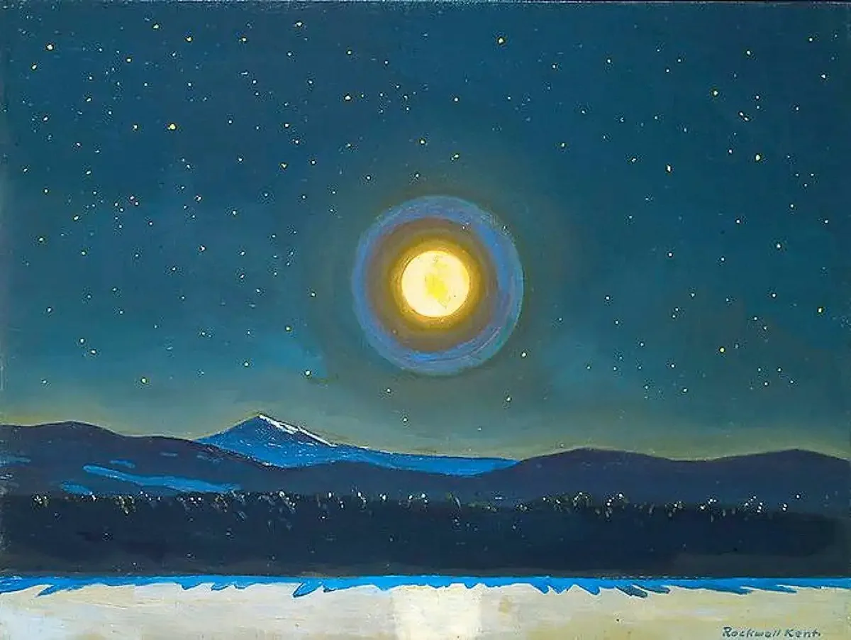 Рокуэлл Кент звездное небо