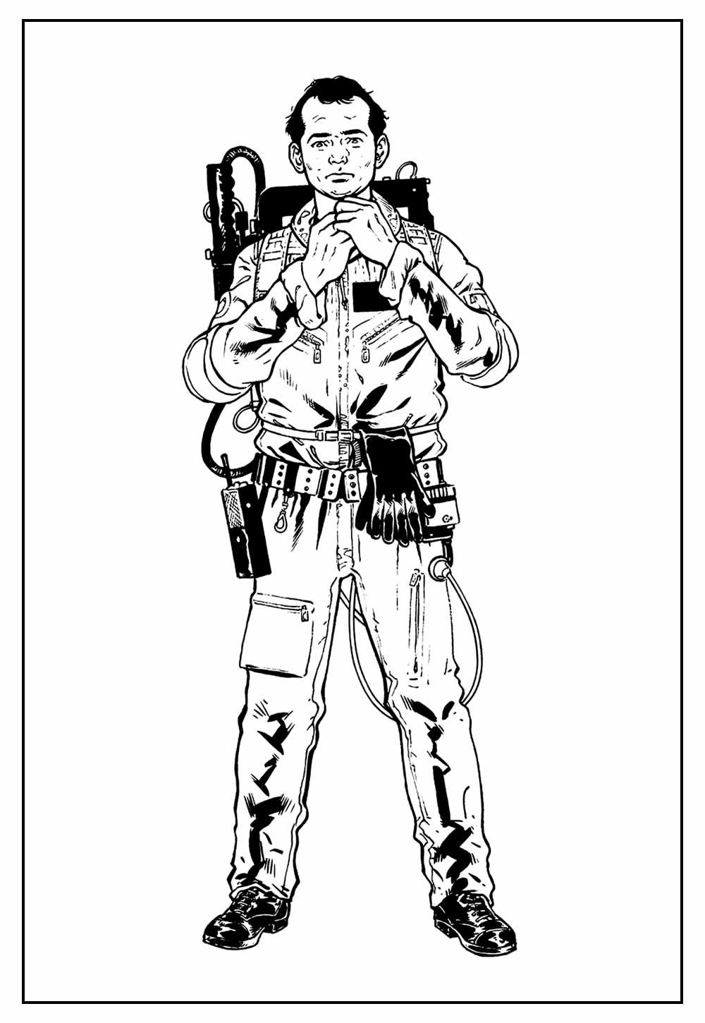 Охотники за привидениями эскиз