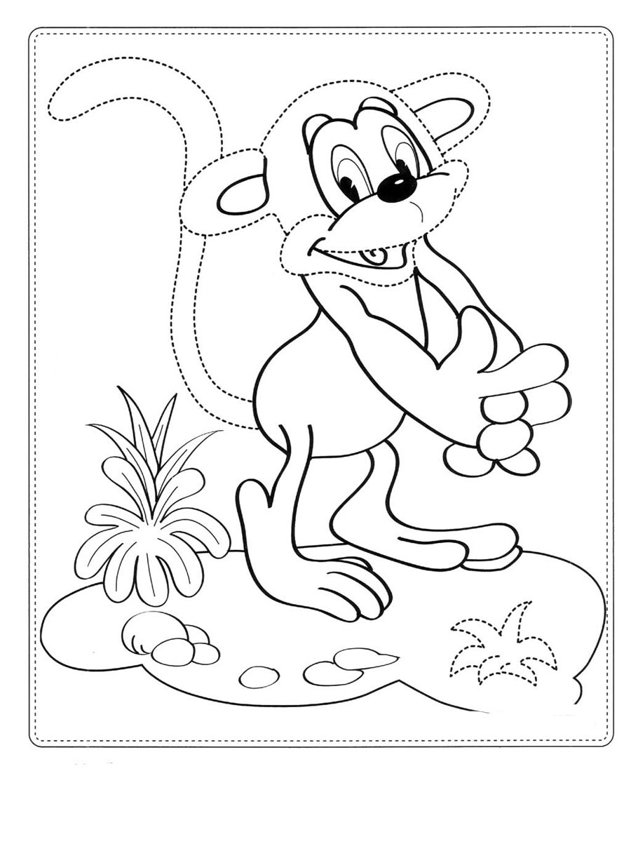 Дюдюка Барбидокская раскраска