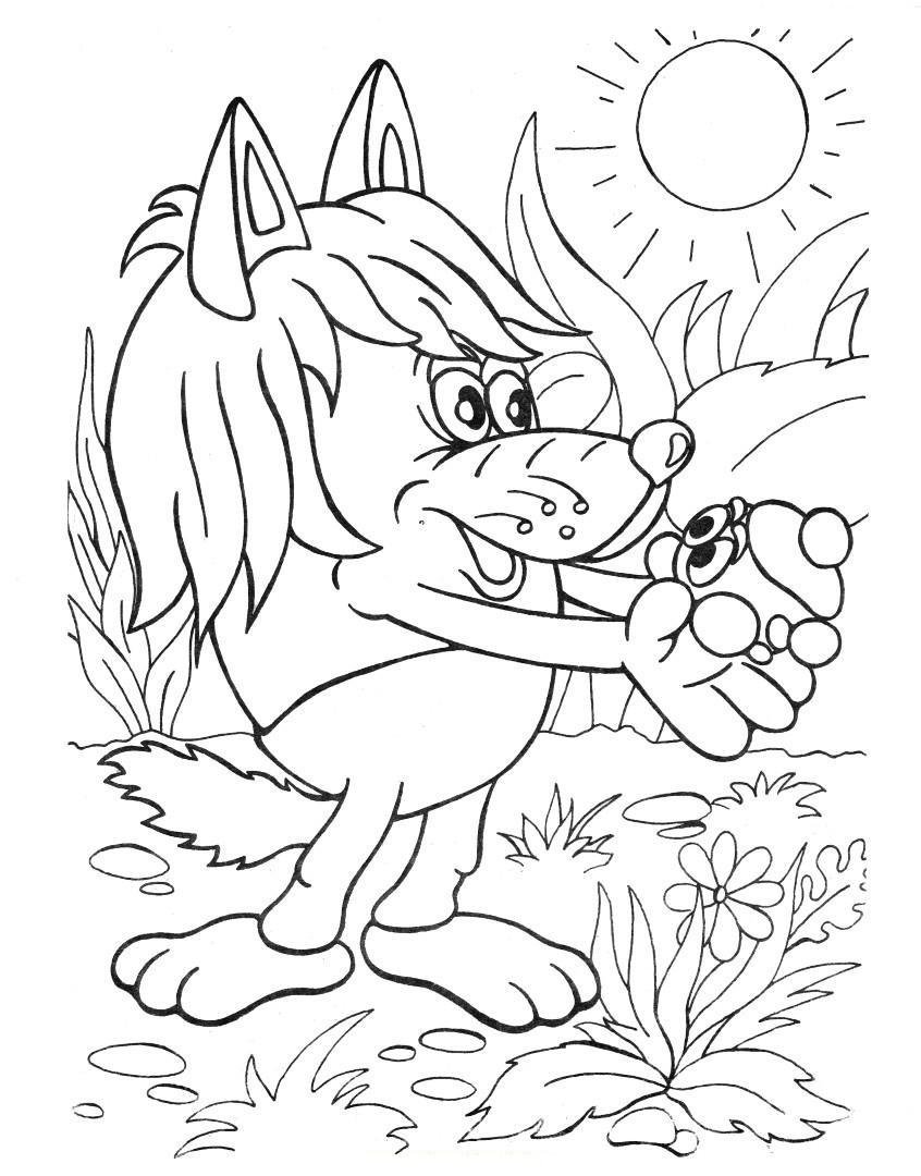 Дюдюка Барбидокская раскраска