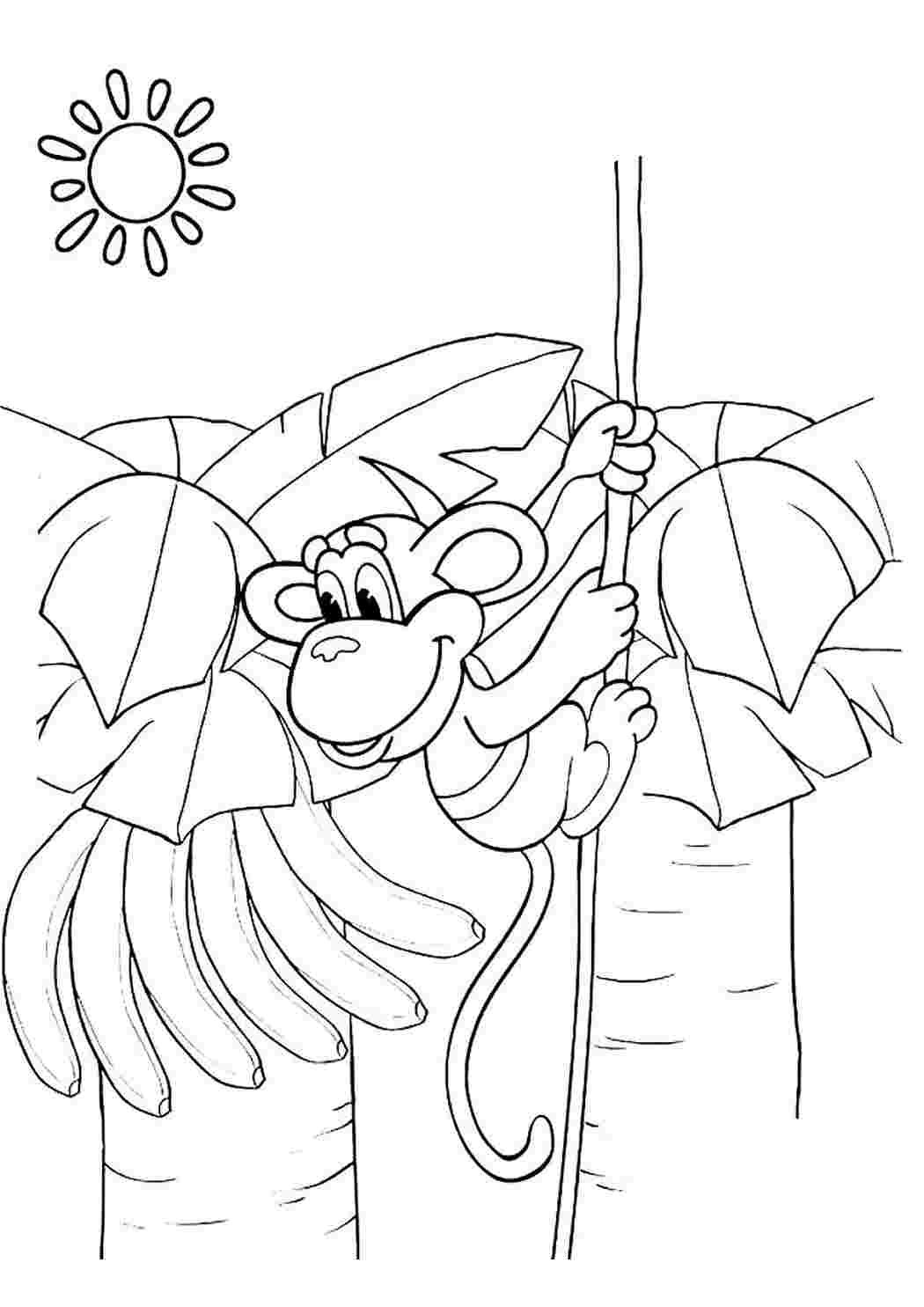 Киплинг Слоненок раскраска