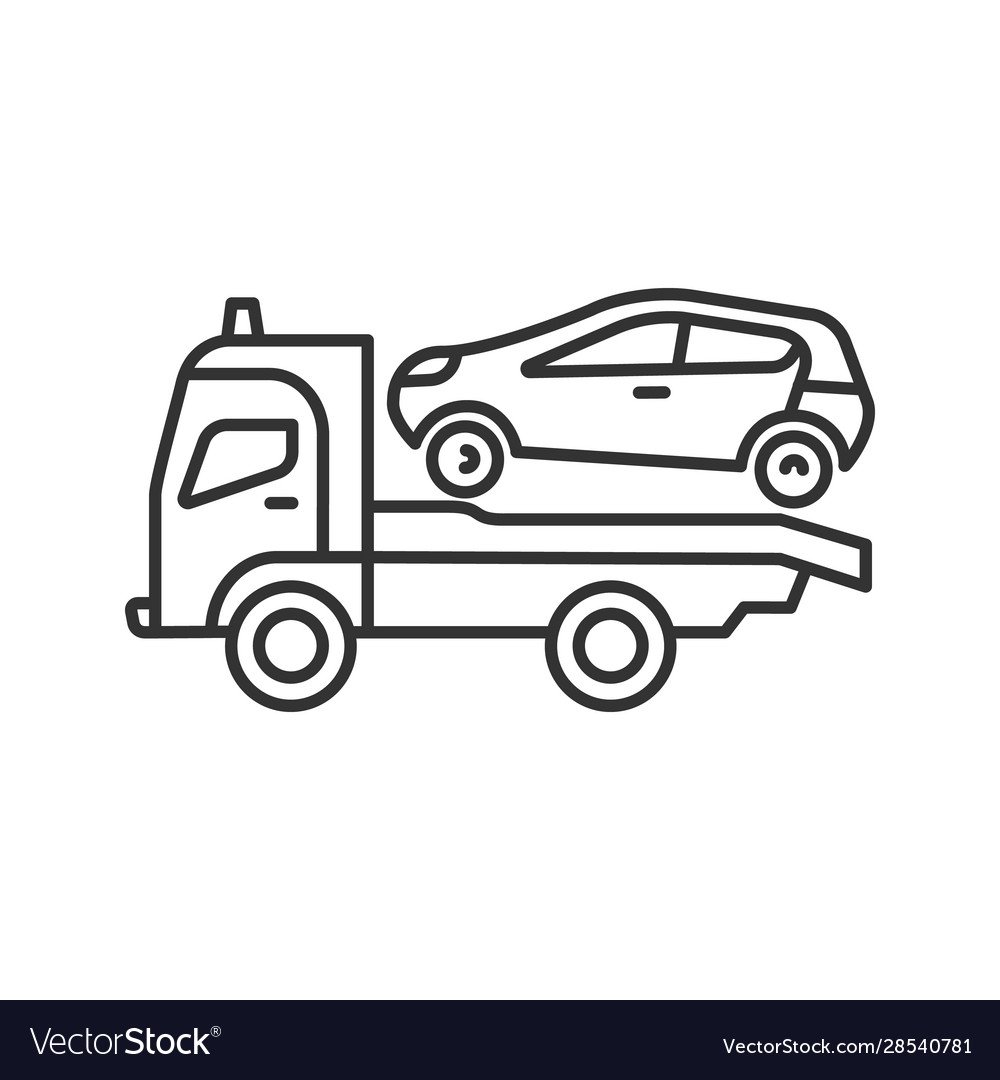 Автовоз Векторная иллюстрация