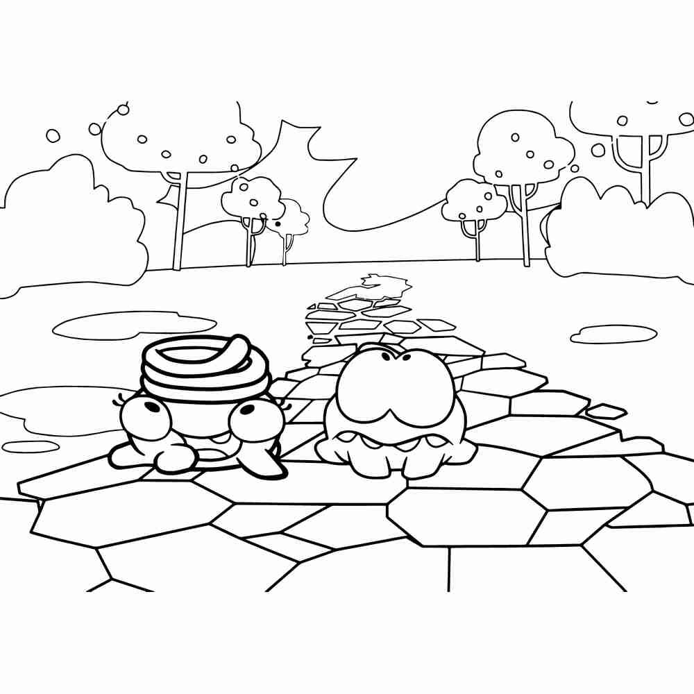 Раскраска. Ам-Ням