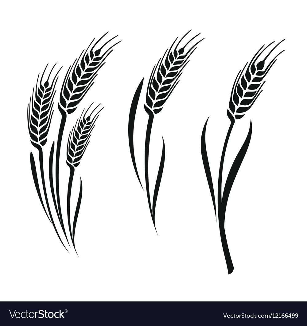 Печать с колосками