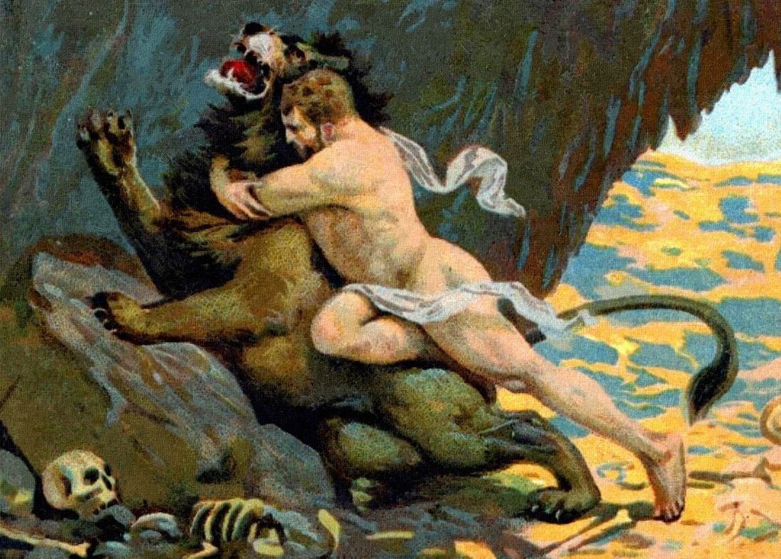 Эриманфский Вепрь подвиг Геракла