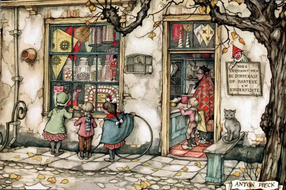 Антон пик anton Pieck (1895-1986