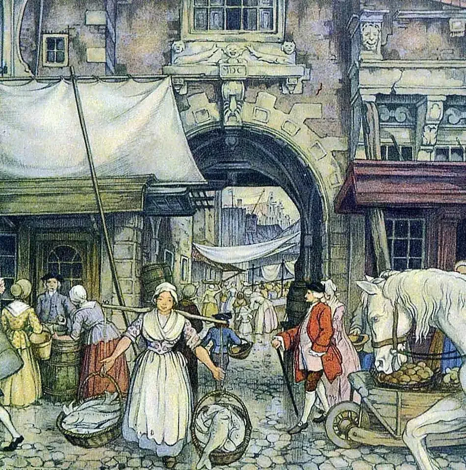 Антон пик anton Pieck (1895-1986