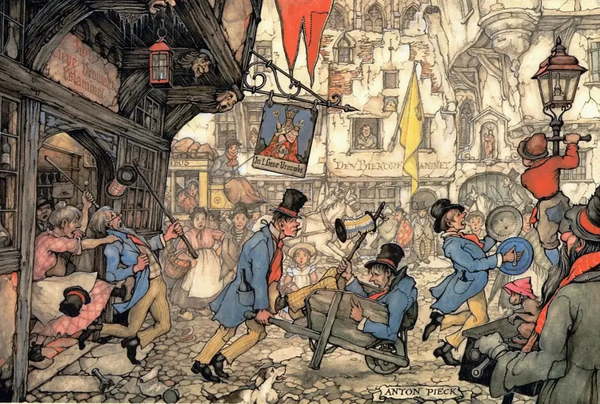 Антон пик anton Pieck (1895-1986