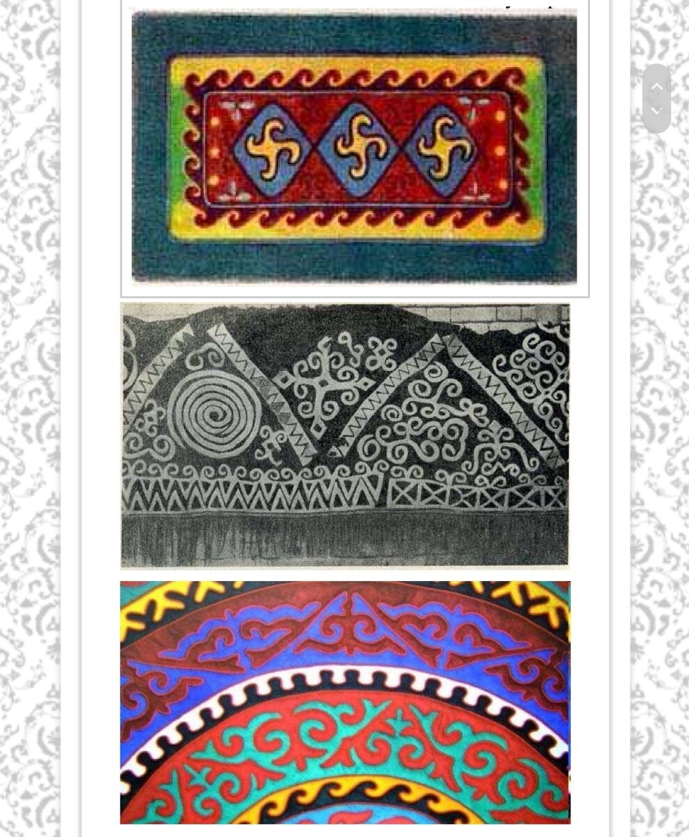 Национальные узоры карачаевцев