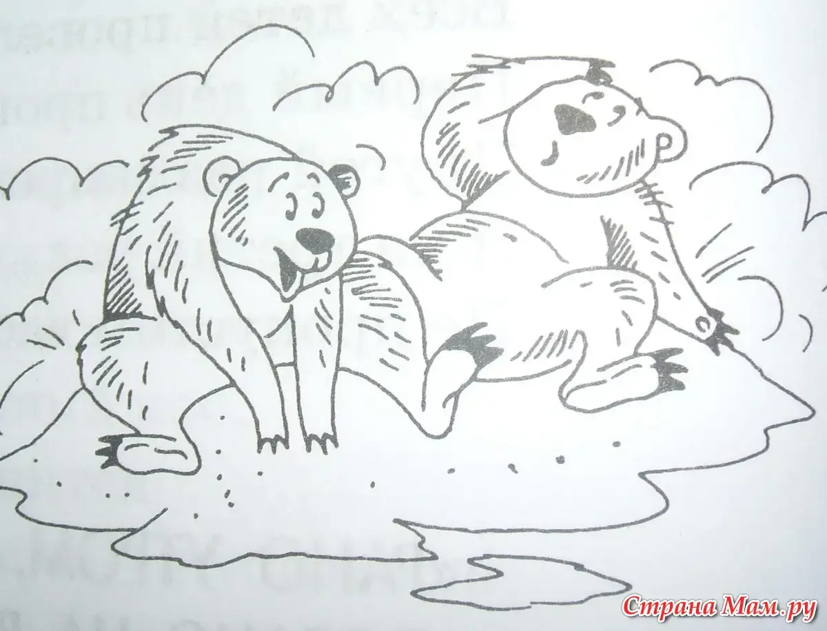 Раскраска перевертыш