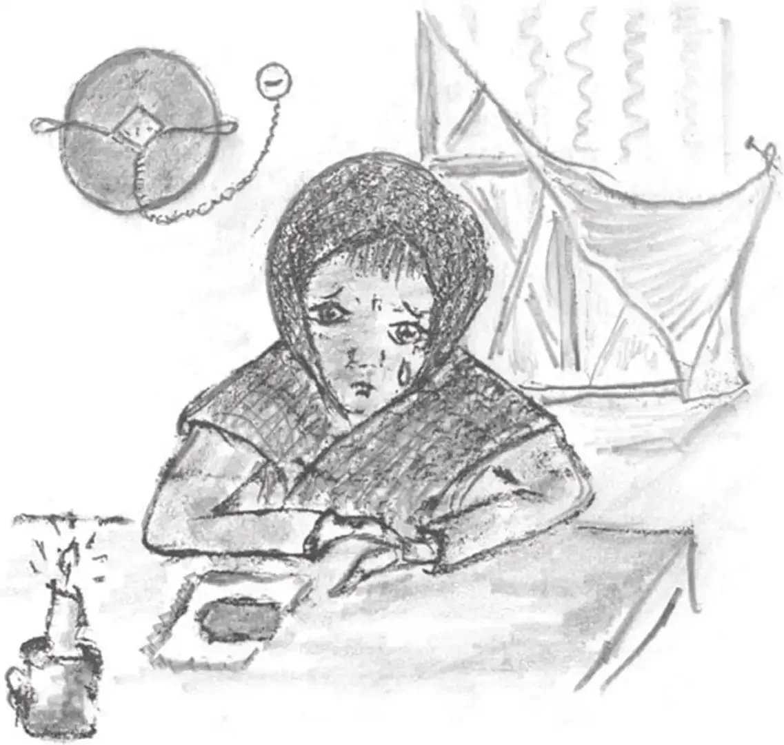 Дети блокады Сухачев рисунок