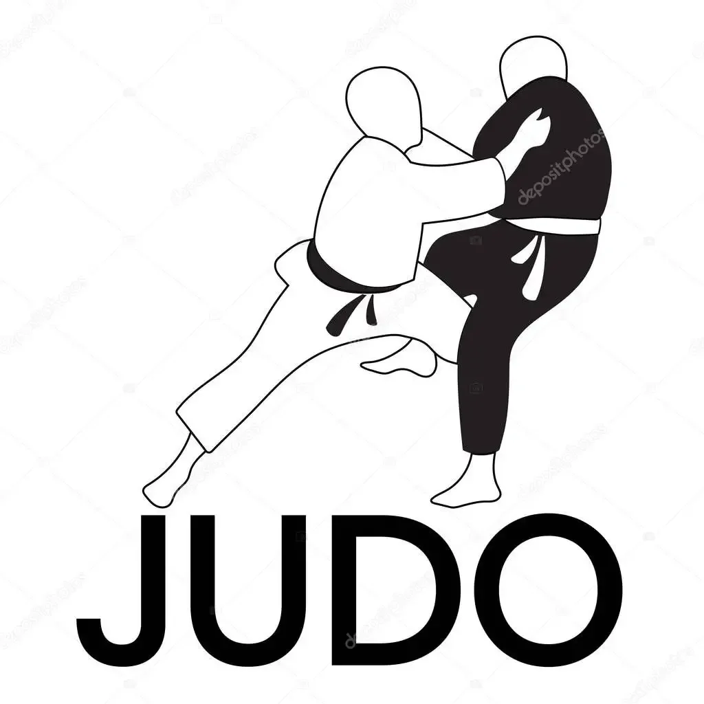 Дзюдо рисунок эмблема