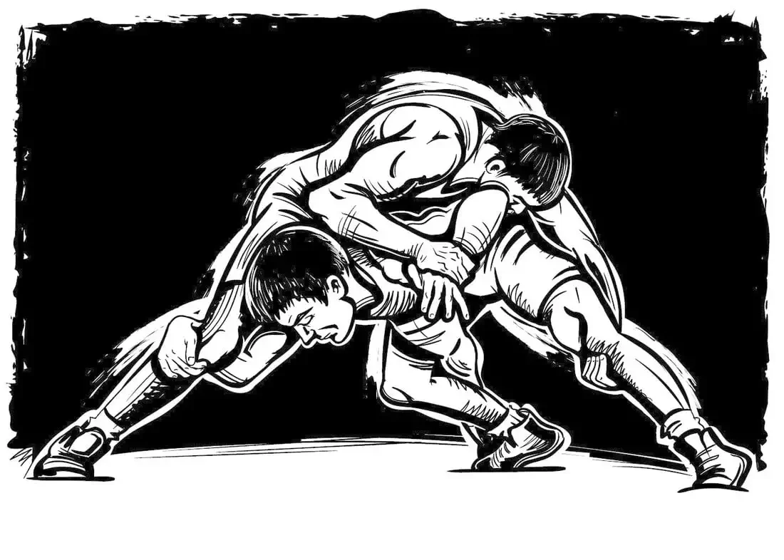 Борьба иллюстрация