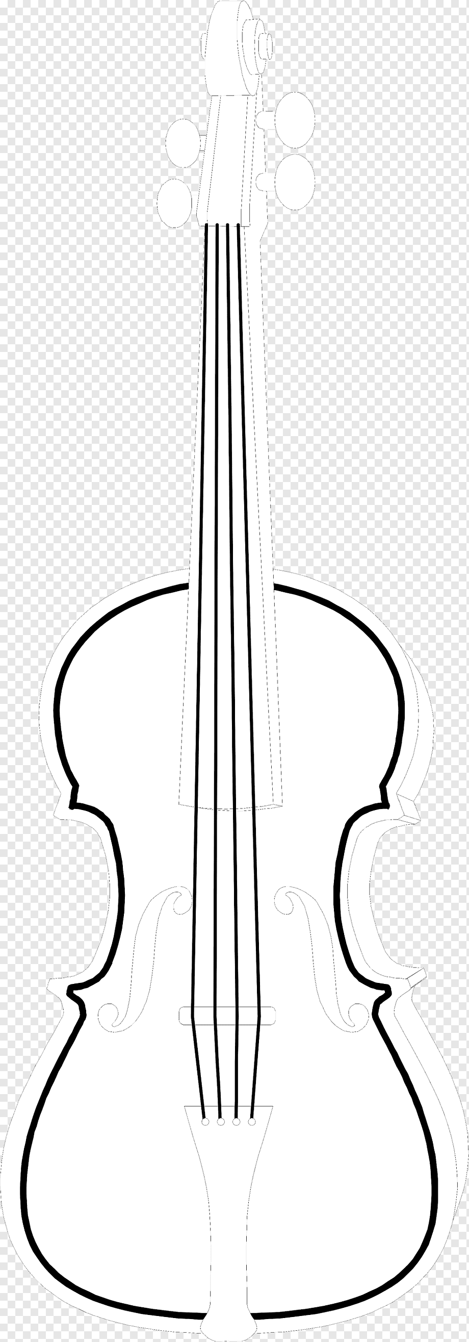 Раскраска скрипка