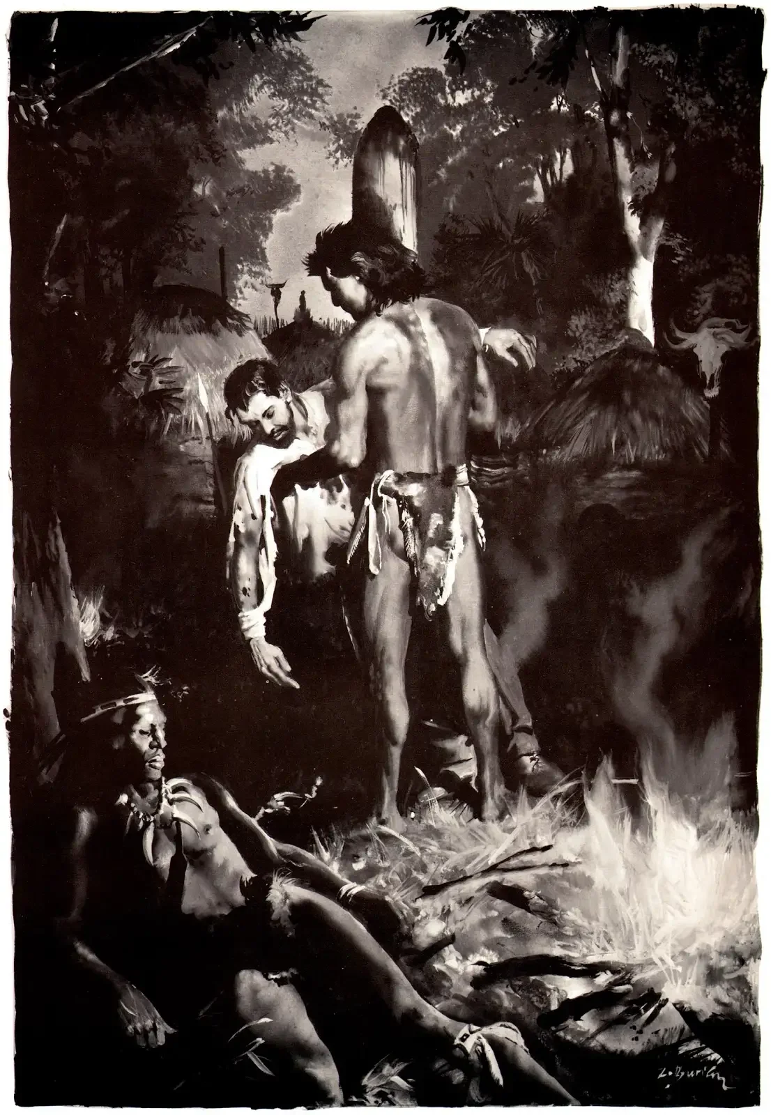 Зденек Буриан порабощение