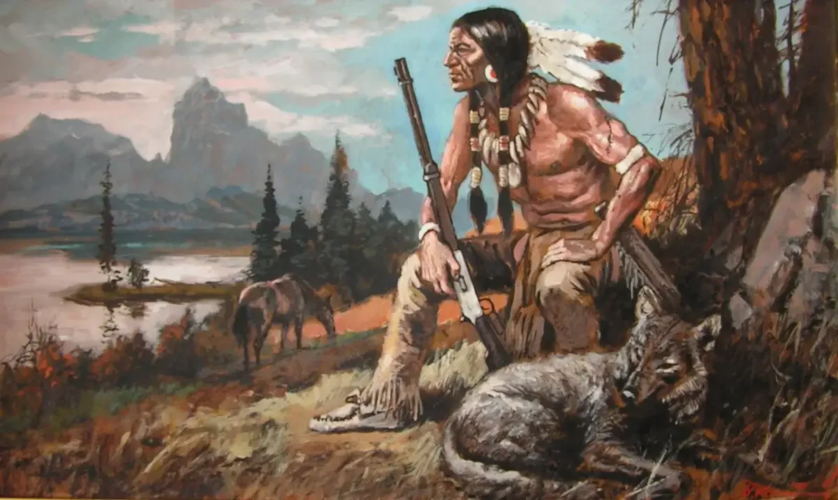 Индеец Зденек Буриан