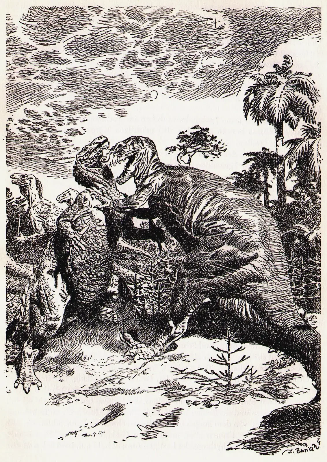 Зденек Буриан Игуанодон