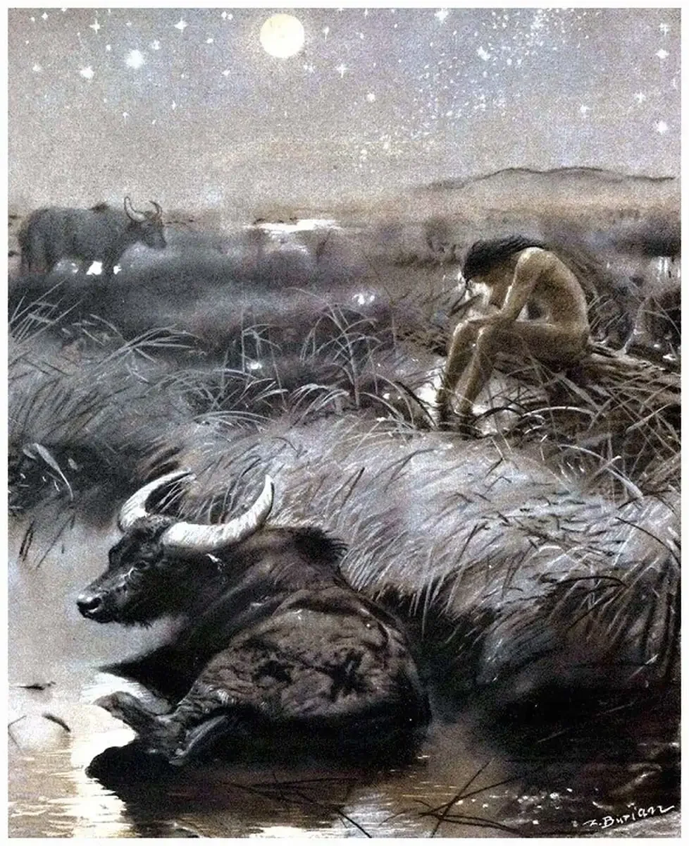 Зденек Буриан Жюль Верн