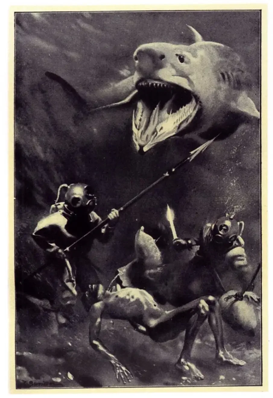 Зденек Буриан капитана Немо