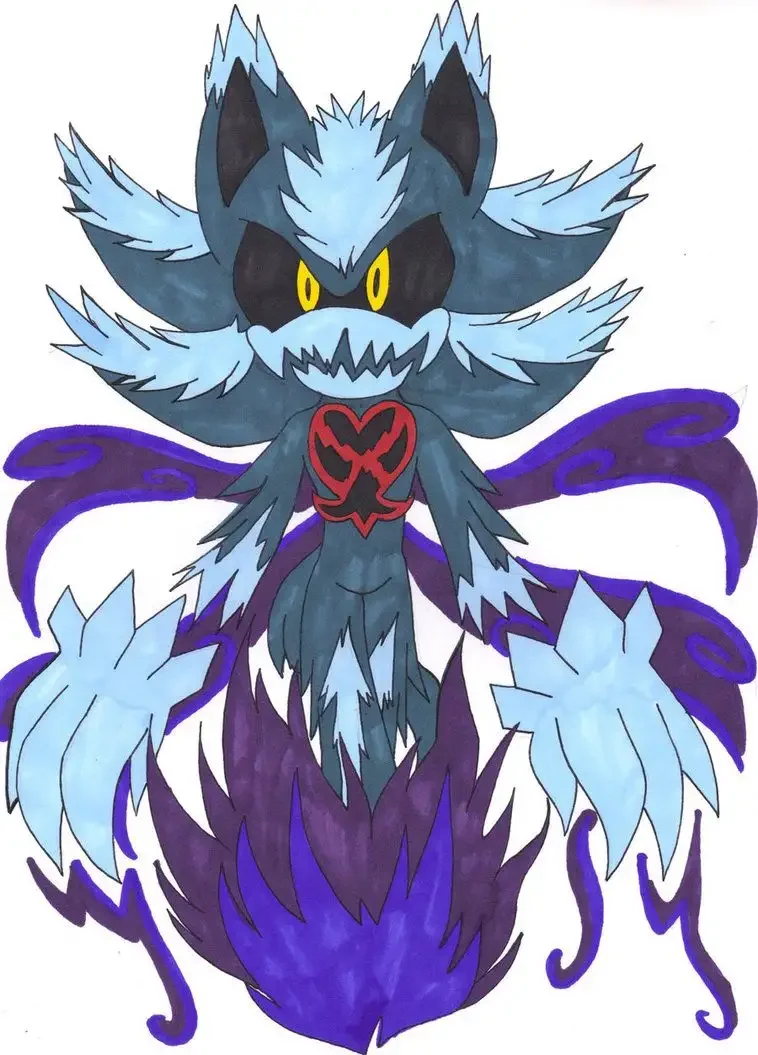 Mephiles the Dark скетч