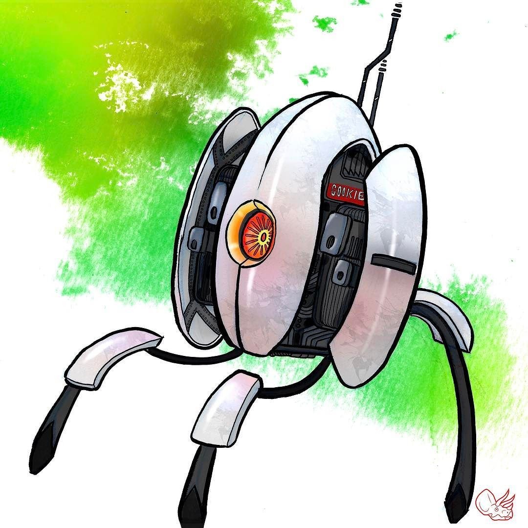 Portal 1 турель арт