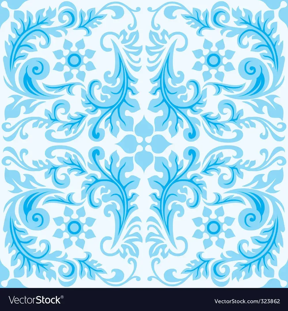 Гжель зимние узоры