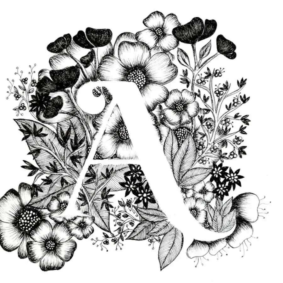 Буквы в графике