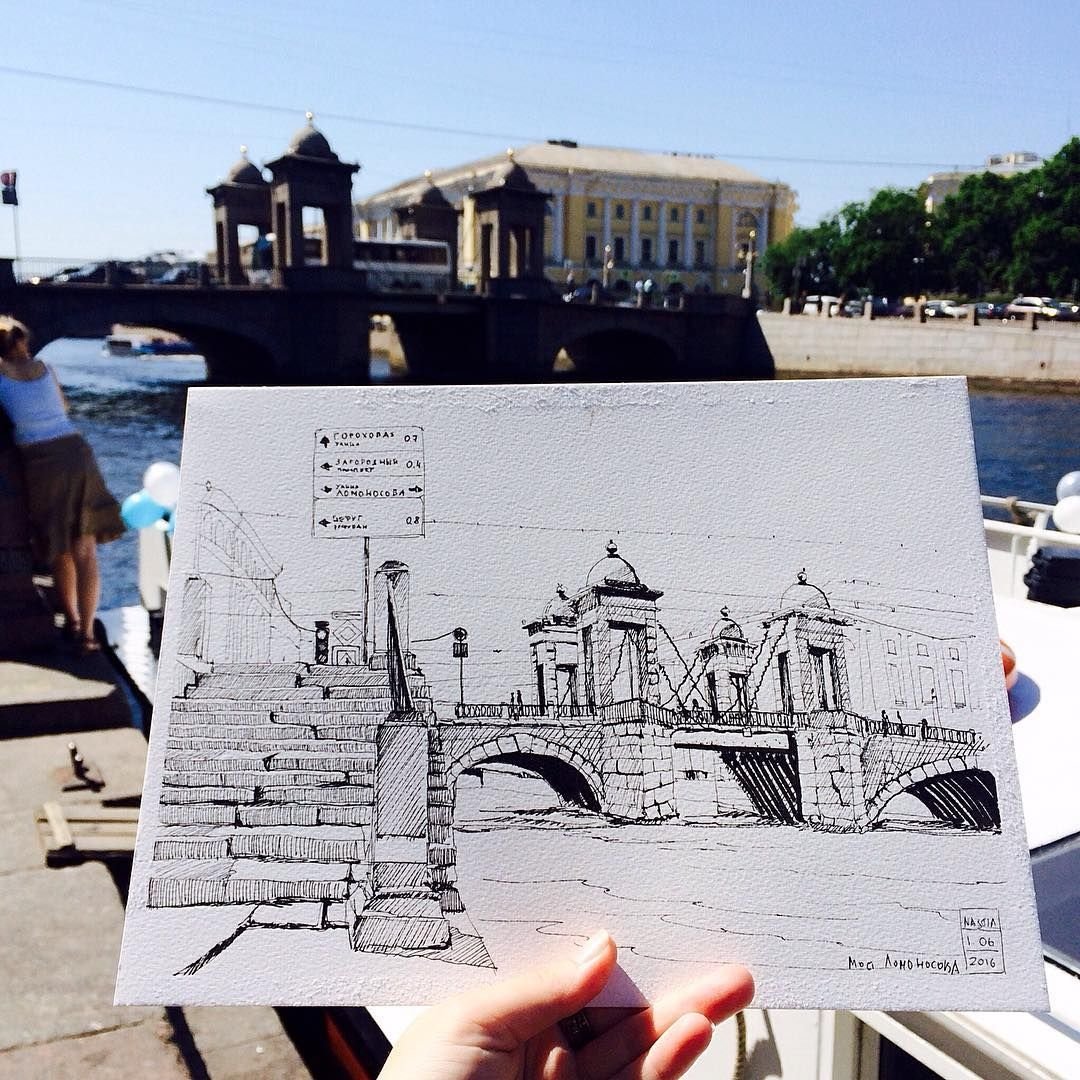 Петербург в графике