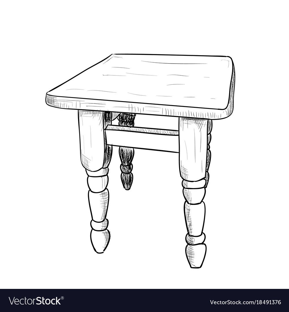 Стул раскраска для детей 6-7 лет