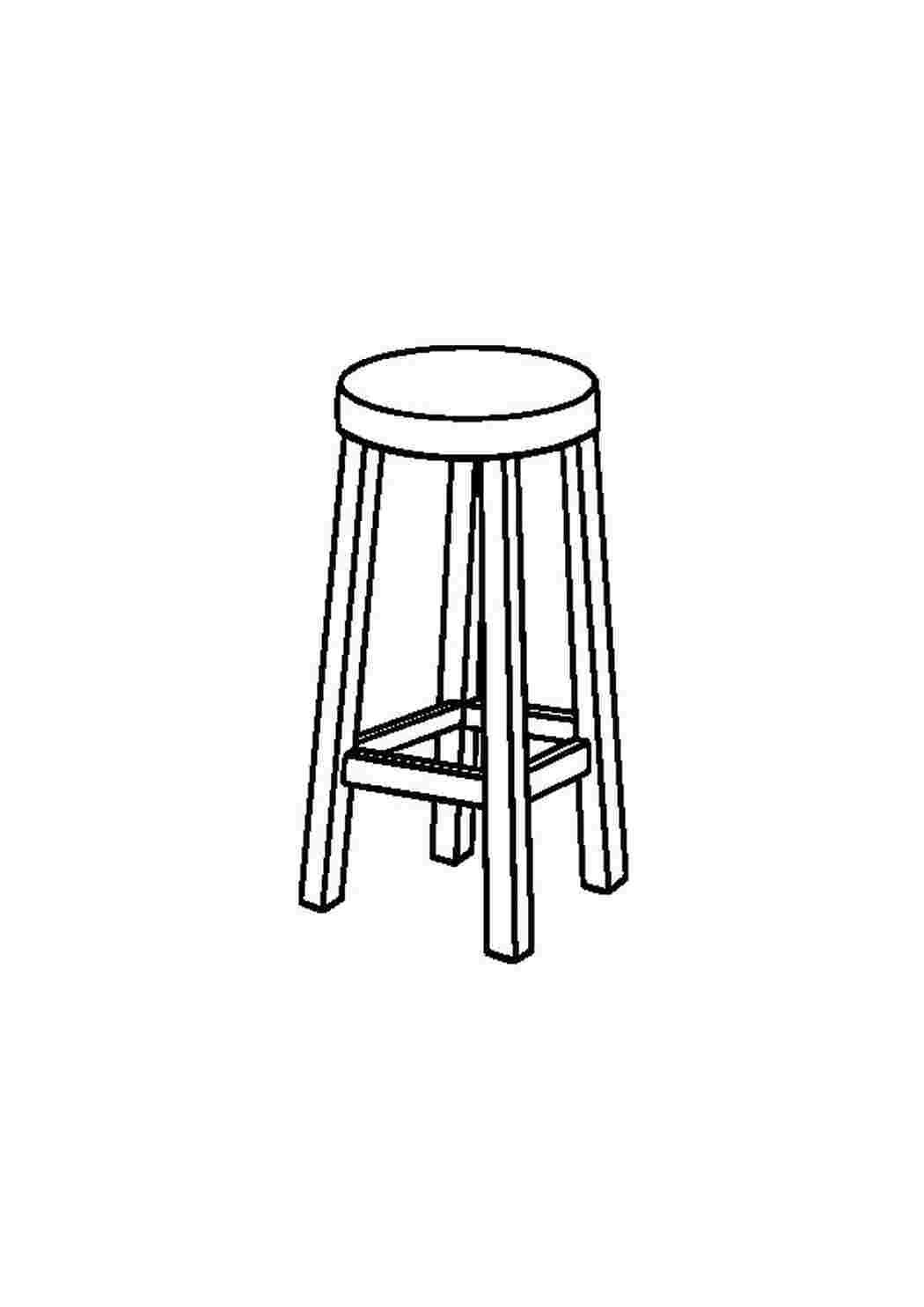 Эскиз табуретки