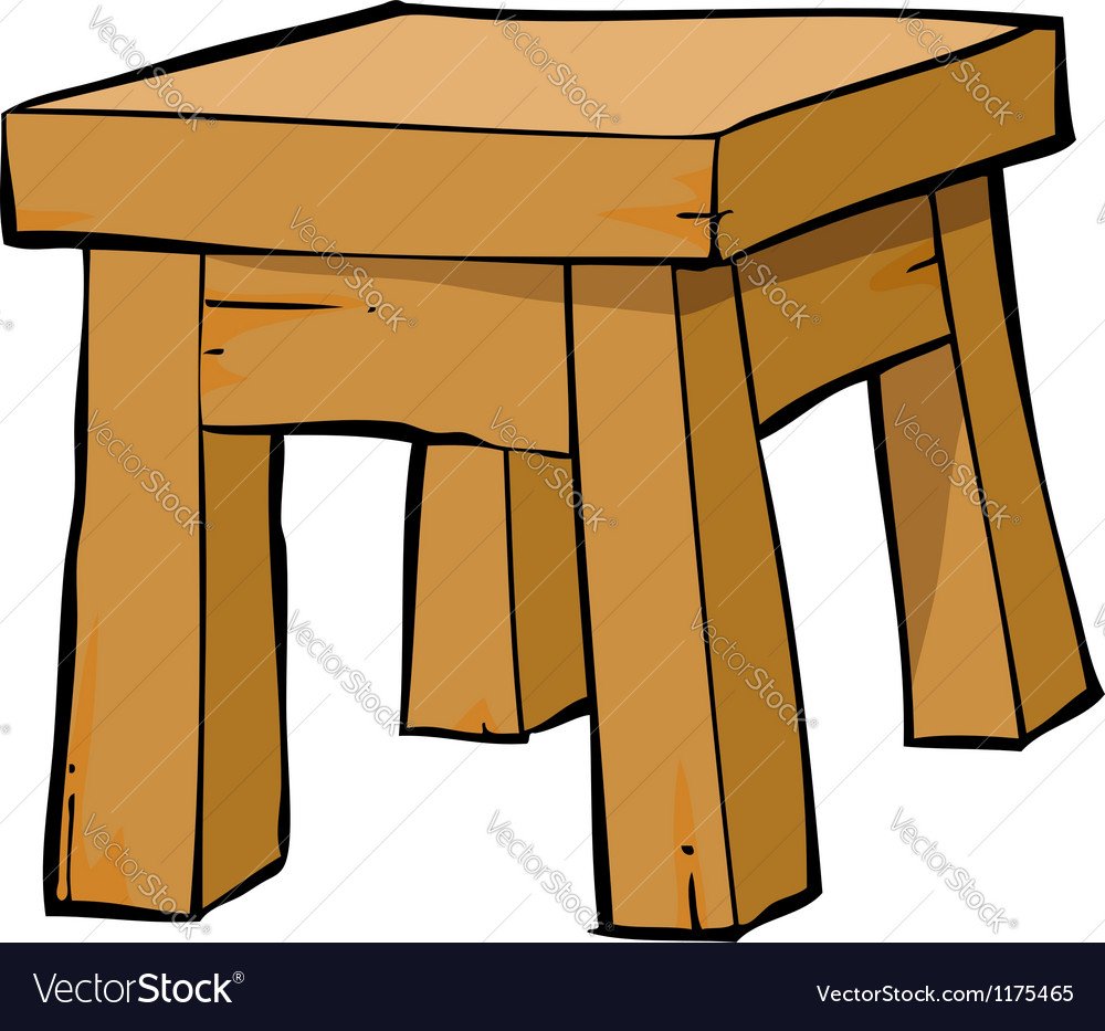 Нарисовать барный стул