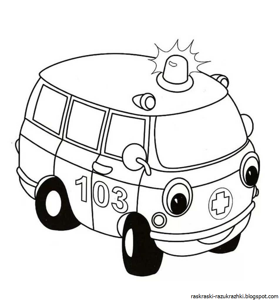 Раскраска Робокар Поли СПУКИ