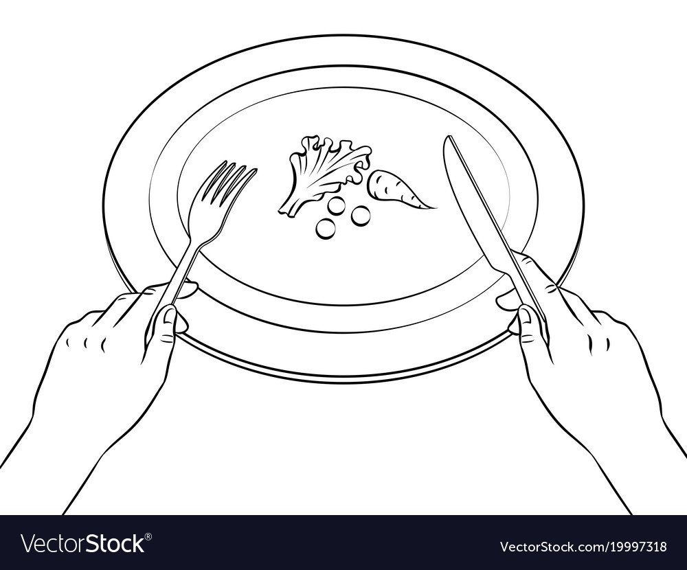 Тарелка рисунок