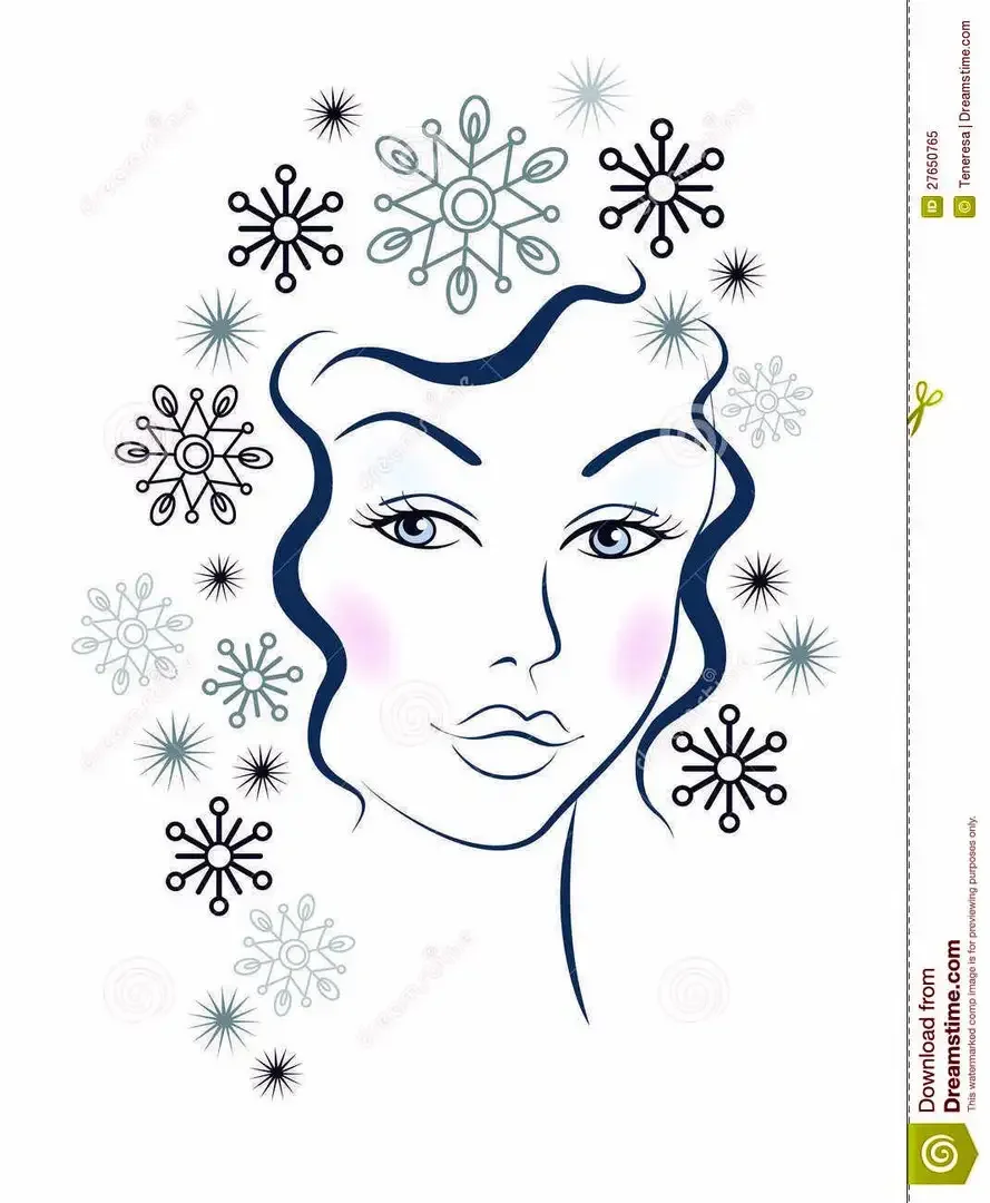 Раскраска Снежная Королева Зазеркалье