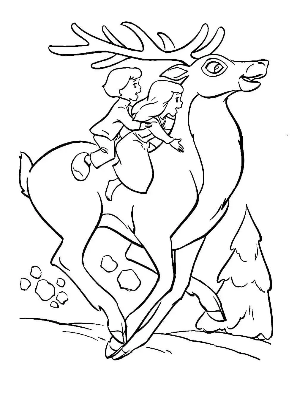 Снежная Королева лицо раскраска