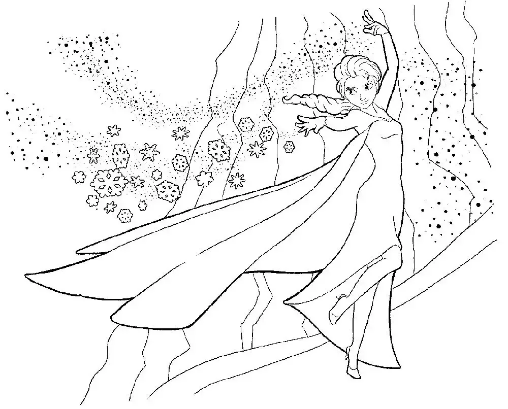 Мачеха Белоснежки раскраска