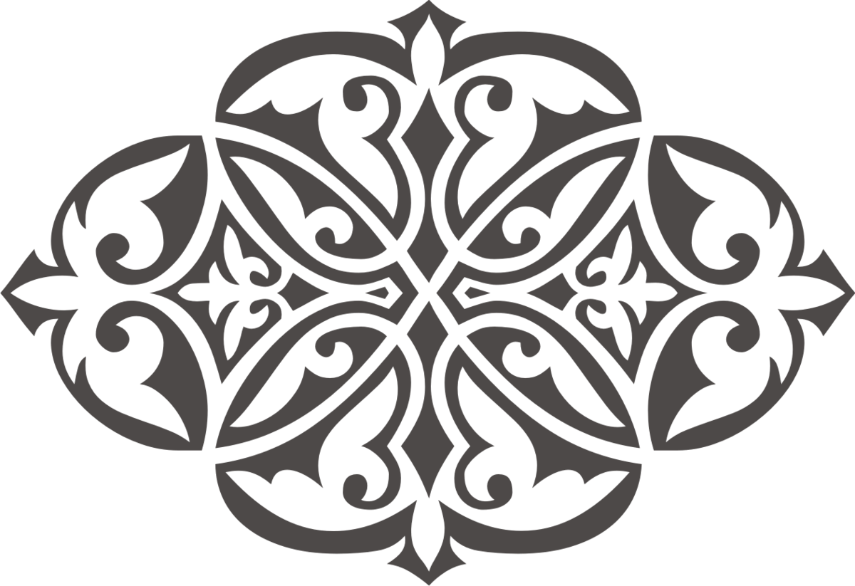 Алебастровая ваза орнамент