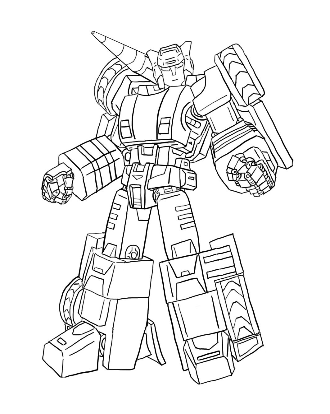 Девастатор трансформер раскраска