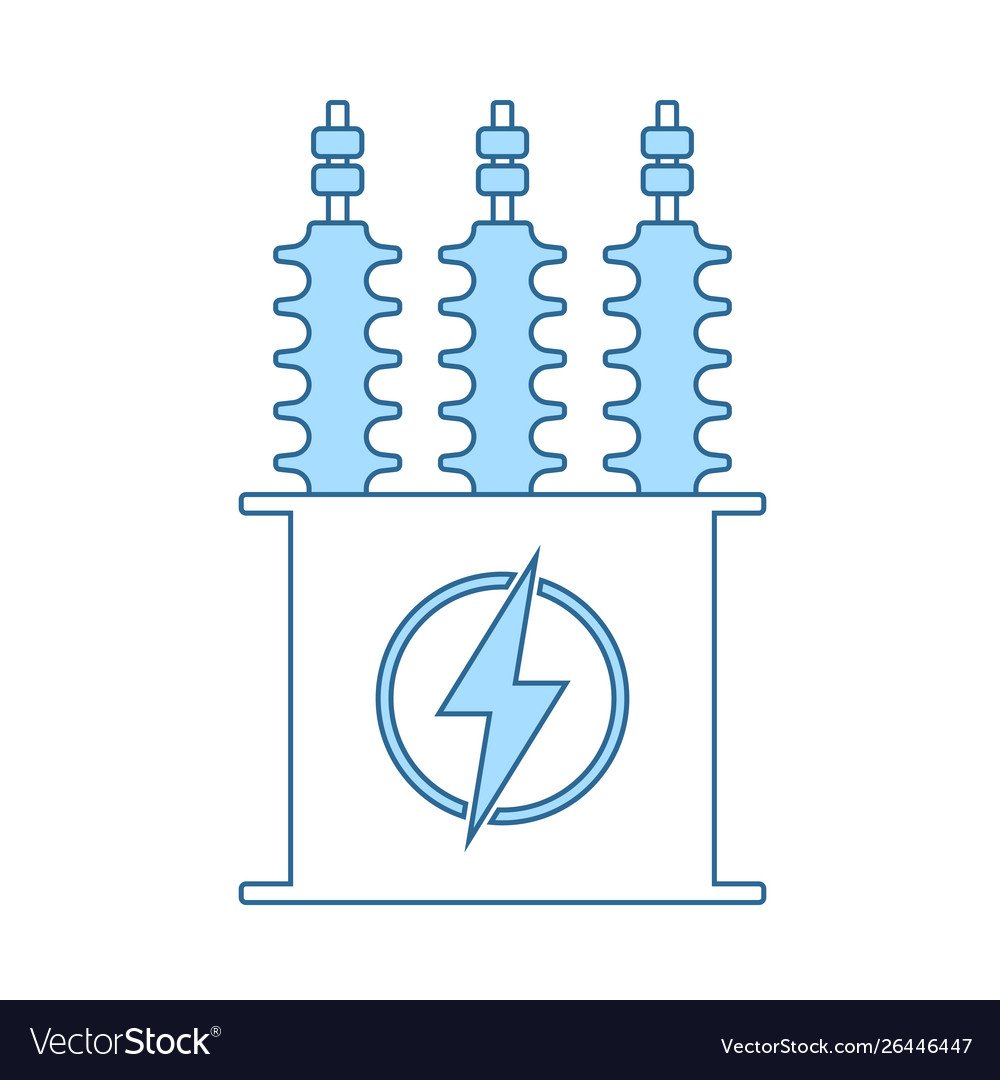 Трансформаторная подстанция значок